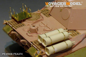 Maquette Voyager PE35936 Panther D allemand de la Seconde Guerre mondiale avec réservoirs de carburant « Stadtgas » (de base pour MENG TS-038 au 1/35) – Bild 10