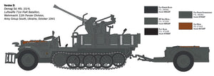 Italeri 6395 SD.KFZ.10/4 avec FLAK 30 et équipage 1/35 – image 3