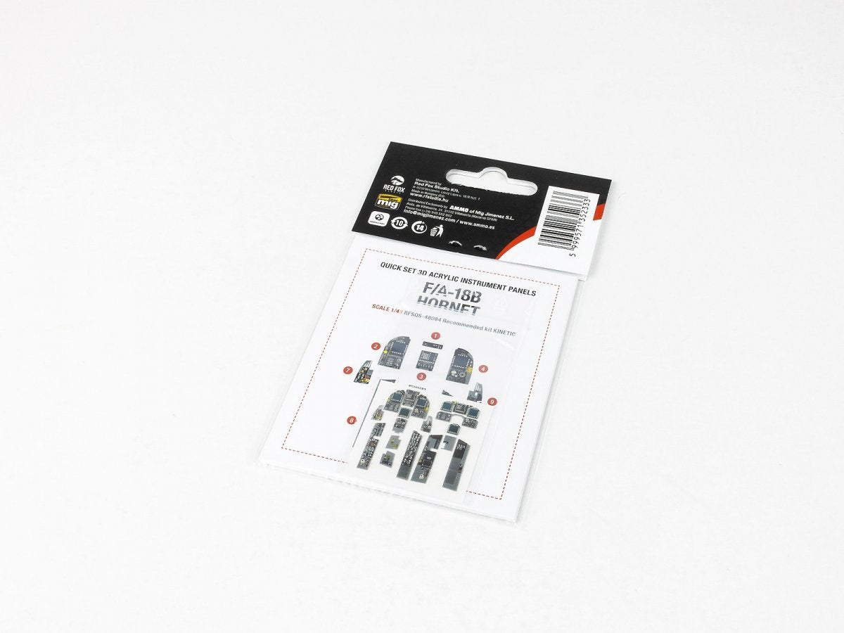Red Fox Studio QS-48084 F/A-18B Hornet Kinetic 1/48 – image 2