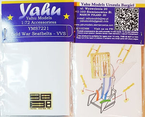 Ceintures de sécurité Yahu YMS7221 Guerre froide - VVS 1/72