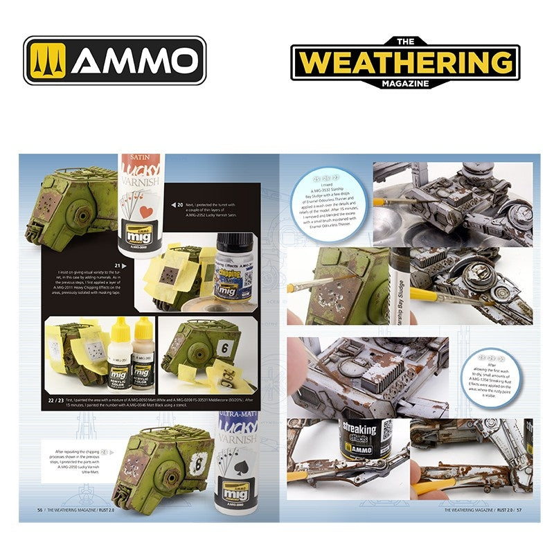 Ammo of Mig 4537 THE WEATHERING MAGAZINE 38 - Rust 2.0 (Anglais)  – imagen 8