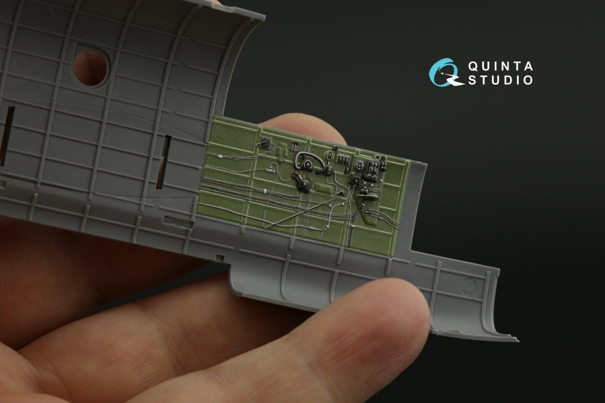 Quinta Studio QD+48379 Bristol Beaufort Mk.I Intérieur imprimé en 3D et coloré sur papier décalcomanie (ICM) (avec pièces en résine imprimées en 3D) 1/48 – immagine 8