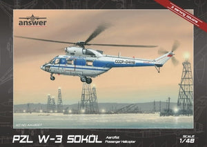Réponse AA48007 PZL W-3 Sokół Aeroflot 1/48