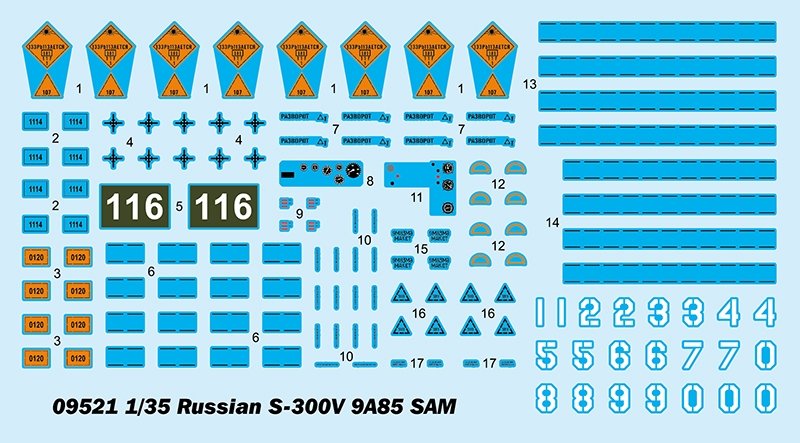 Trumpeter 09521 Russian S-300V 9A85 SAM 1/35 – zdjęcie 18
