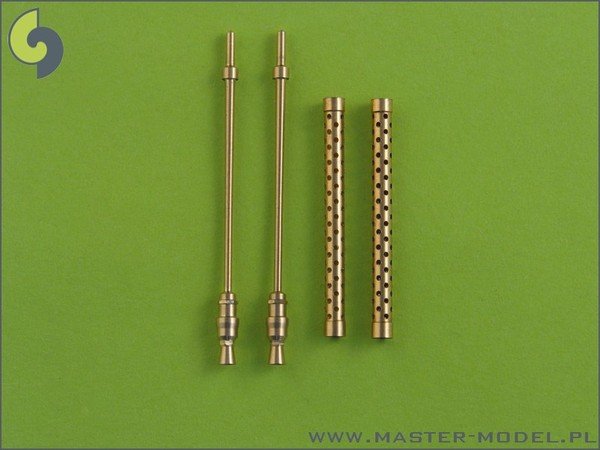 Canons de mitrailleuse d'avion allemande Master AM-24-002 MG 17 (2 pièces) (1/24)