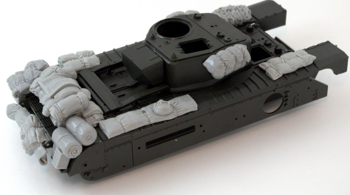Ensemble de rangement PanzerArt RE35-580 pour MkIV « Churchill » (maquettes de véhicules blindés) 1/35 – imagen 4