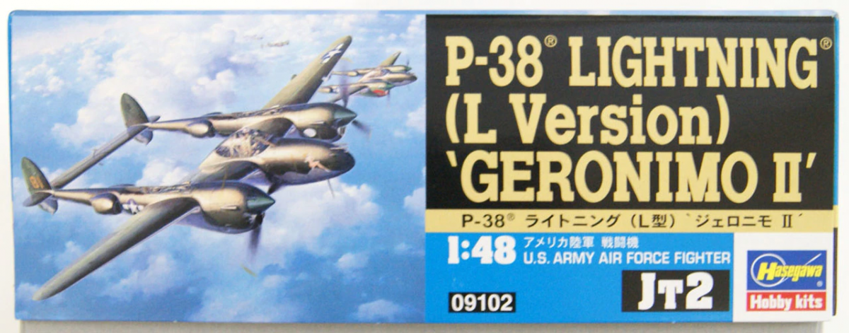 Hasegawa JT2 P-38L Lightning Jeronimo II 1/48 – image 2