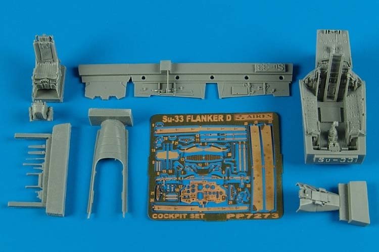 Ensemble cockpit Aires 7273 Su-33 Flanker D 1/72 HASEGAWA