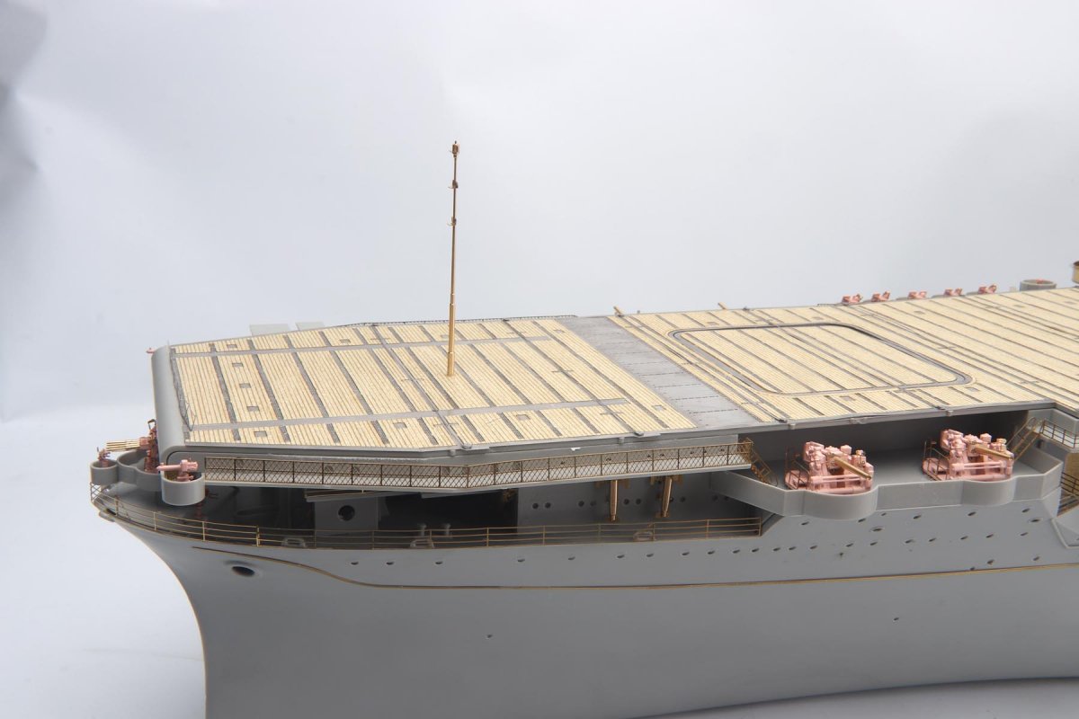 Maquette MK1 Design MD-20023 du pont en bois de l&amp;#39;USS CV-6 Enterprise pour Trumpeter au 1/200 – image 2