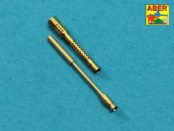 Aber A32021 Ensemble de 2 canons pour mitrailleuses d&amp;#39;avion allemandes MG 131 de 13 mm (type tardif) (1/32) – image 2