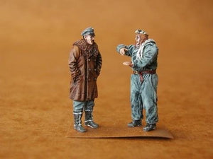 CMK F48025 Pilote et officier allemands, Première Guerre mondiale (2 figurines), échelle 1/48