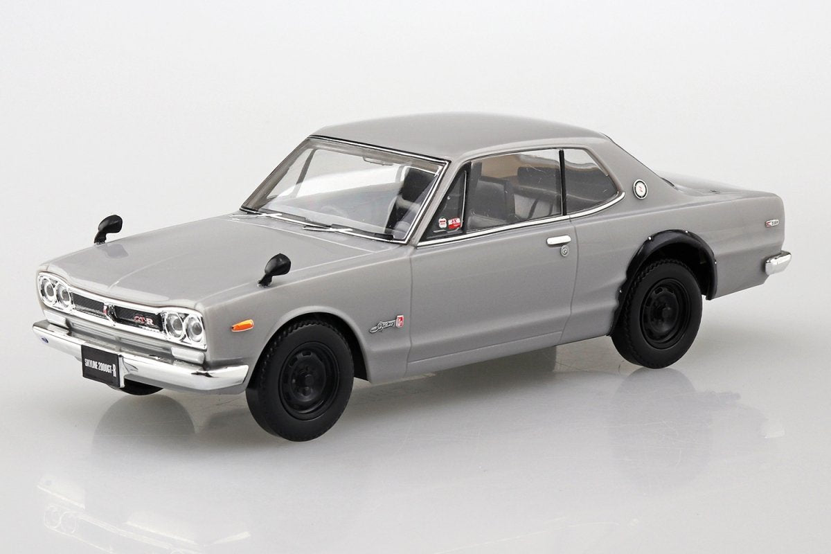 Aoshima 05882 Nissan Skyline 2000 GT-R (Argent) 1/32 – Bild 2