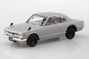 Aoshima 05882 Nissan Skyline 2000 GT-R (Argent) 1/32 – Bild 2