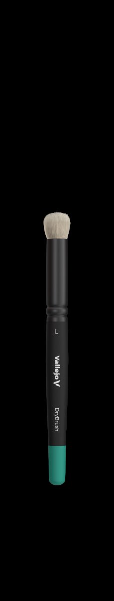 VALLEJO B07003 - Brosse - Sec - Cheveux naturels secs - Grande – image 2