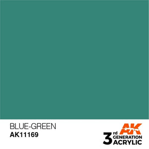 AK Interactive AK11169 BLEU-VERT – STANDARD 17 ml