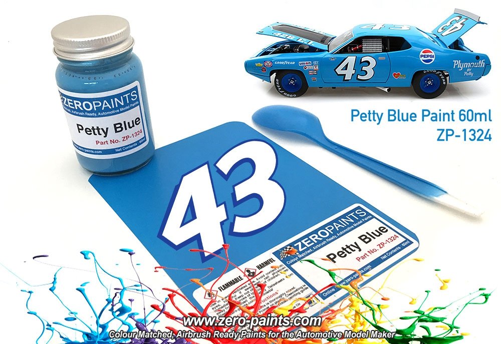 Peinture Zero Paints ZP-1324 Petty Blue 60 ml