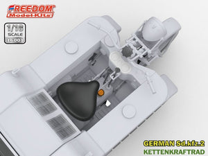 Liberté 16001 Sd.Kfz. 2 Kettenkraftrad Type HK 101 1/16 – Bild 12