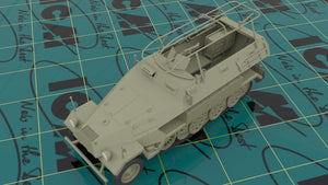 ICM 35102 Sd.Kfz.251/6 Ausf.A, Véhicule de commandement blindé allemand de la Seconde Guerre mondiale (1/35) – immagine 2