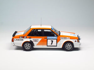 NuNu PN24018 MITSUBISHI LANCER TURBO 82 RALY 1000 LAKES 1/24  – image 9