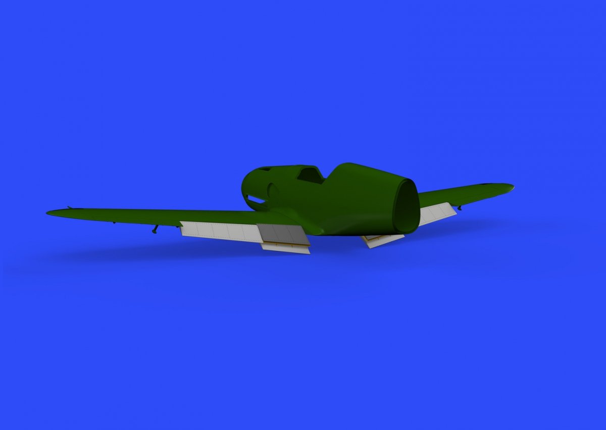 Volets d'atterrissage Eduard 648291 Bf 109F EDUARD 1/48