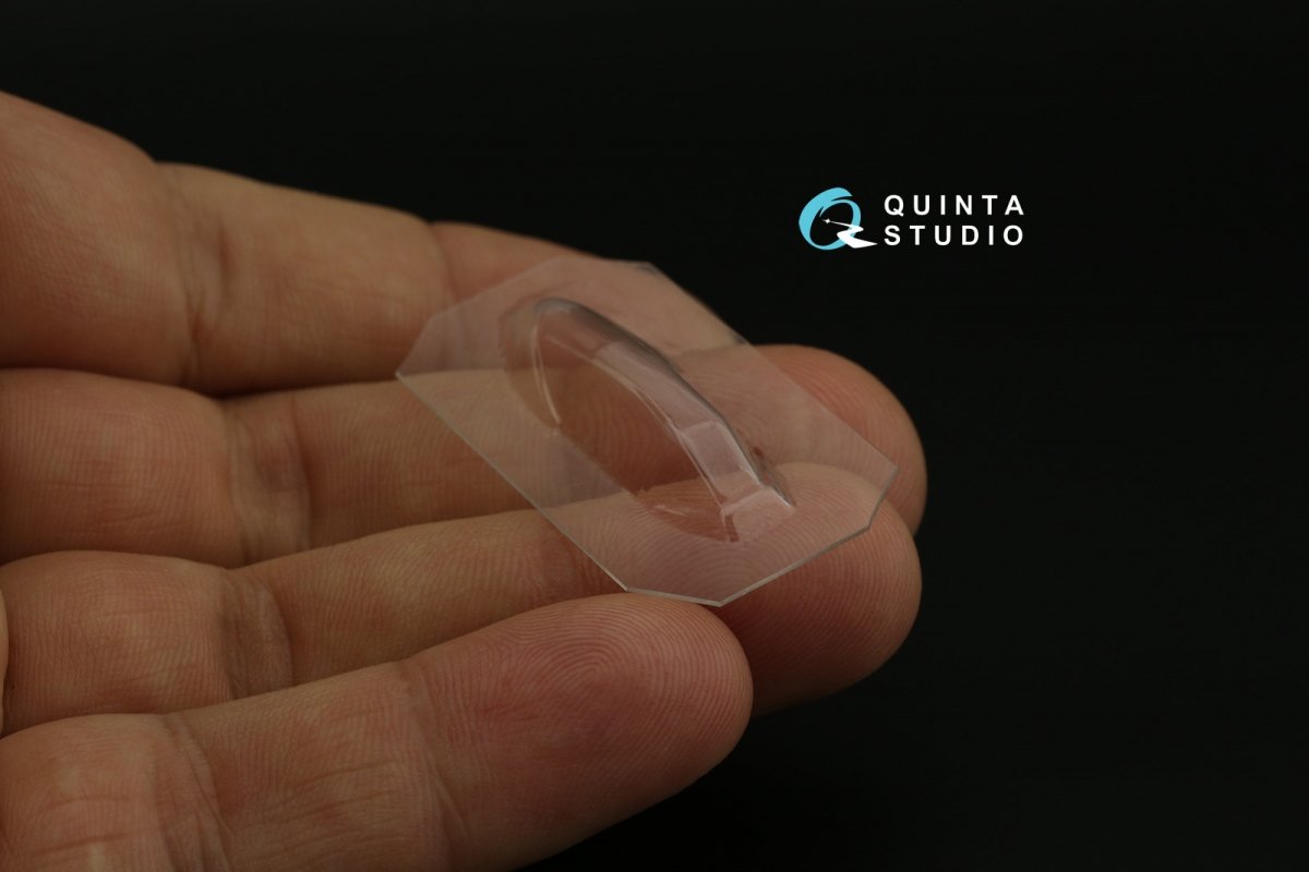 Quinta Studio QC72074 Me-262A verrière transparente sous vide (Revell) 1/72 – immagine 2