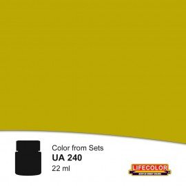 Peinture Lifecolor UA240 Armée soviétique 4 Bg Kaki clair FS34257 22 ml