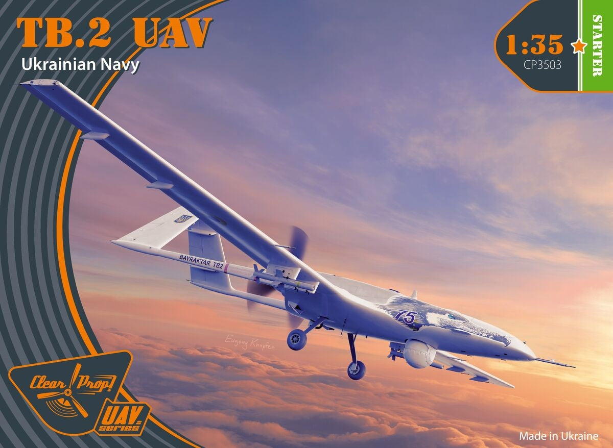 Clear Prop! Kit de démarrage pour drone CP3503 TB.2 de la marine ukrainienne au 1/35 – immagine 2