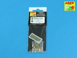 Écrous à oreilles Aber 16111, écrous PE avec boulon tourné x 30 pièces (1/16) – immagine 9