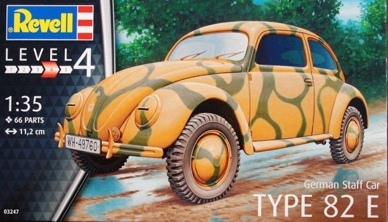 Revell 03247 VOITURE D'ÉTAT-MAJOR ALLEMANDE Type 82e (1/35) 