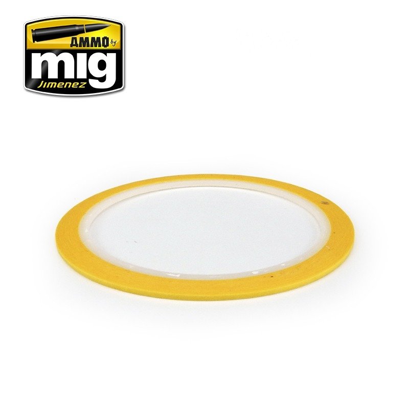 AMMO de Mig Jimenez 8038 RUBAN DE MASQUAGE 1 (2 mm X 25 m)