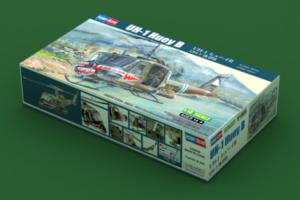 Hobby Boss 81806 UH-1 Huey B 1/18 – Bild 2