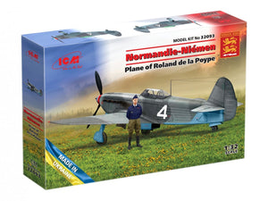 ICM 32093 Normandie-Niémen. Avion de Roland de la Poype (Yak-9T avec figurine Roland de la Poype) 1/32 – image 2