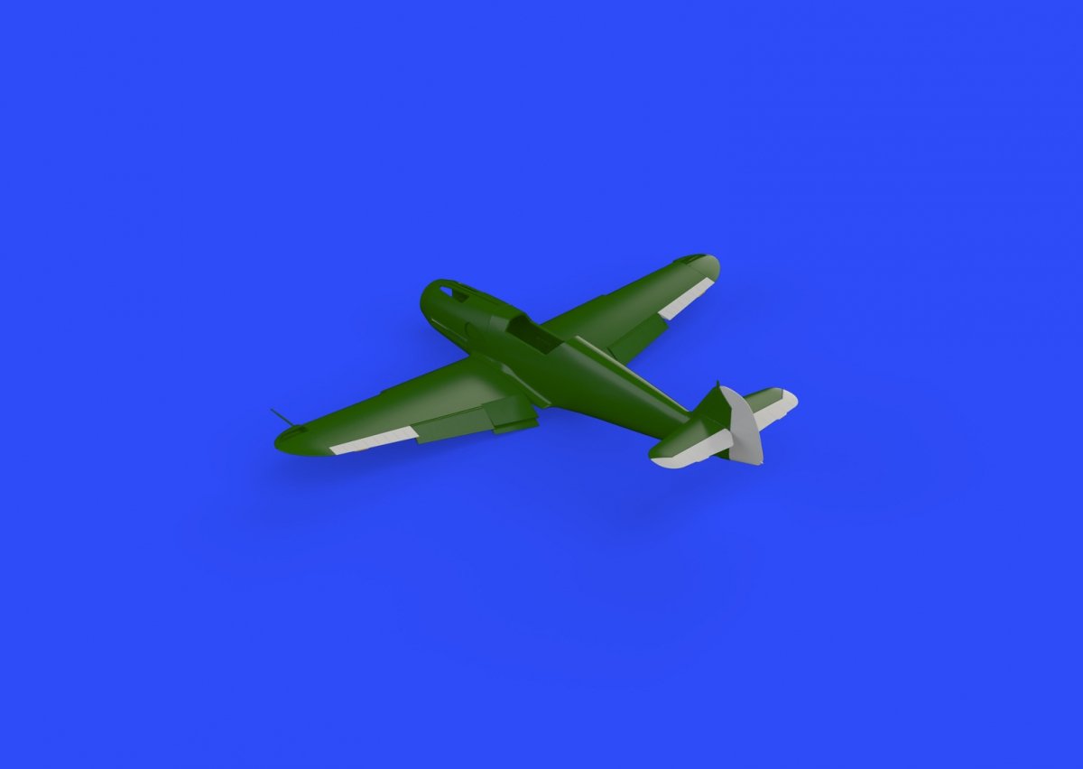 Surfaces de contrôle du Bf 109G Eduard 648310 EDUARD 1/48