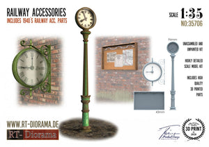 RT-Diorama 35706 Accessoires ferroviaires 1/35