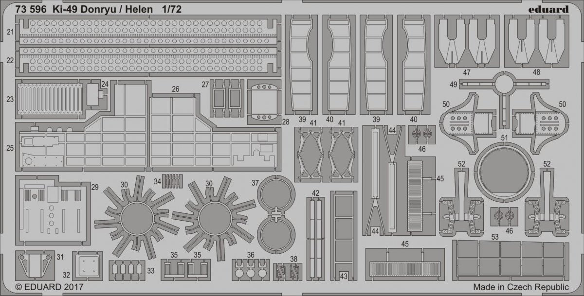 Eduard 73596 Ki-49 Donryu / Helen HASEGAWA 1/72 – image 2