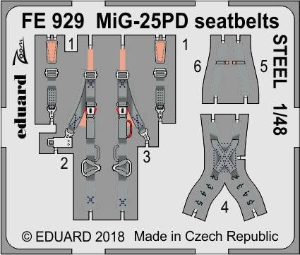 Eduard BIG49206 MiG-25PD 1/48 ICM – immagine 6