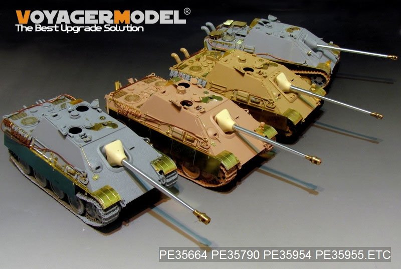 Maquette Voyager PE35955 Jagdpanther G1 version Seconde Guerre mondiale pour MENG TS-039 1/35 – immagine 18