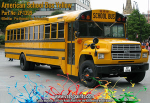 Peinture jaune pour bus scolaire américain Zero Paints ZP-1399, 60 ml