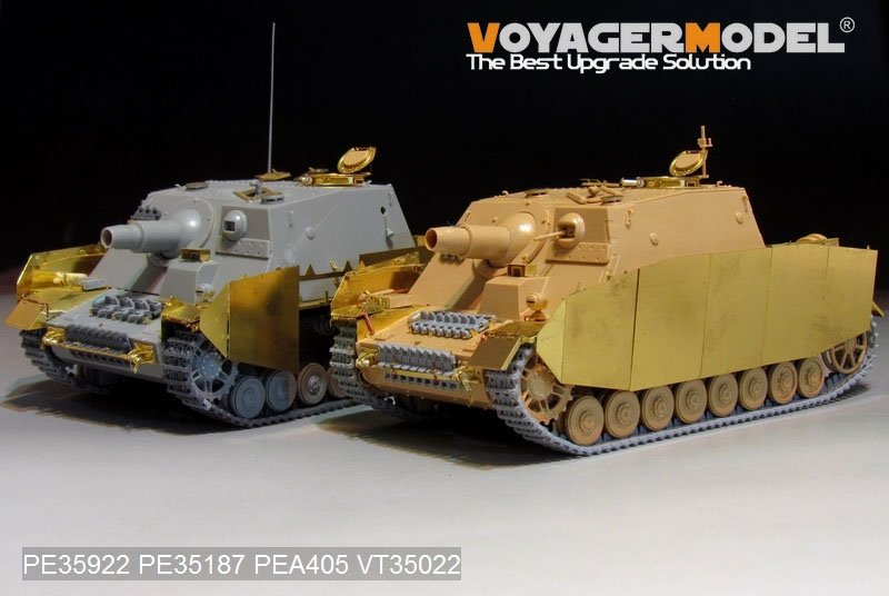 Maquette Voyager PE35922 Sturmpanzer IV Brummbar allemand de la Seconde Guerre mondiale, version de base, pour Tamiya 35353, échelle 1/35  – immagine 16