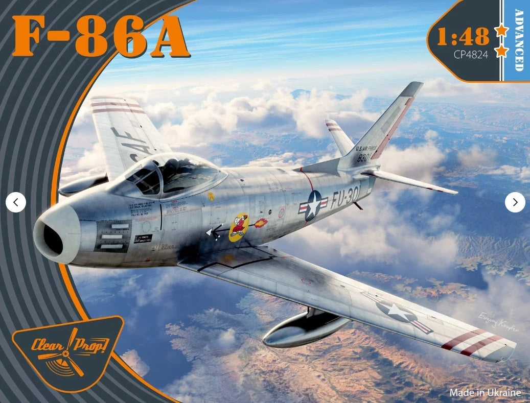 Propulseur transparent ! Kit avancé CP4824 F-86A Saber 1/48 