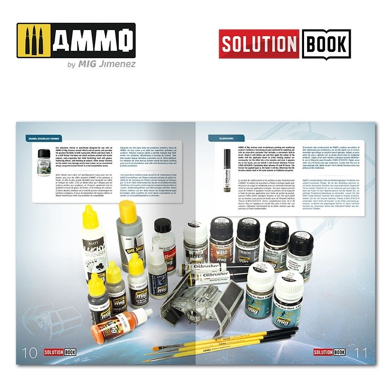 Solutions pour le manuel AMMO of Mig Jimenez 6520. Comment peindre les chasseurs impériaux de la galaxie (Multilingue) – immagine 2