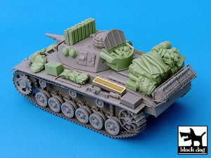 Black Dog T35030 Pz.Kpfw.III Ausf.N ensemble d&amp;#39;accessoires 1/35 – image 4