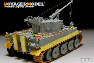 Maquette Voyager PE35855 Bergepanzer Tiger I allemand de base de la Seconde Guerre mondiale pour DRAGON 6850 au 1/35 – image 4