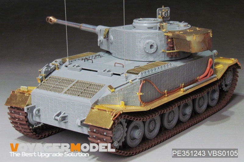 Maquette Voyager PE351243 Panzerkampfwagen VI allemand de la Seconde Guerre mondiale (P) n° 003 pour AMUSING HOBBY 35A051 1/35 – imagen 3