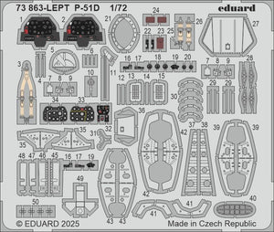 Eduard 73863 P-51D for ARMA HOBBY 1/72
