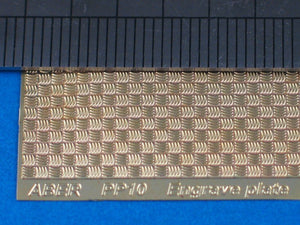 Plaque à graver Aber PP10 (88 x 57 mm) - motif 10