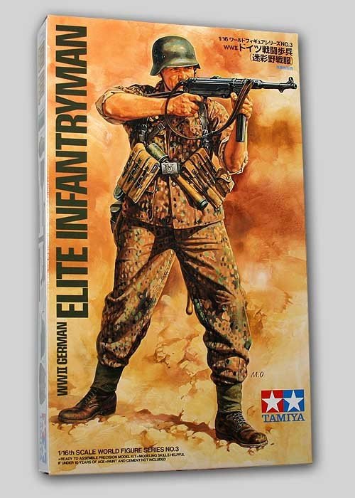 Tamiya 36303 Soldat d'élite allemand (1/16) 