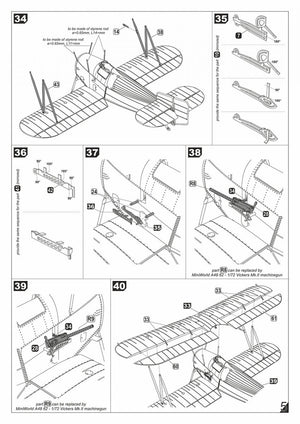 Armory Models 48001 Fairey Flycatcher British interwar FAA Fighter, early version, w/ Jaguar-III engine 1/48 – zdjęcie 22