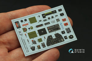 Quinta Studio QD32220 P-40N late 3D-Printed coloured Interior on decal paper (Hasegawa/Eduard) 1/32 – zdjęcie 4