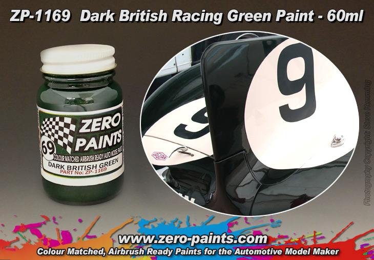 Peinture Zero Paints ZP-1169 Vert anglais foncé (60 ml)